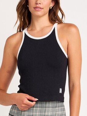 Cream Yoga Claire Racer Tank